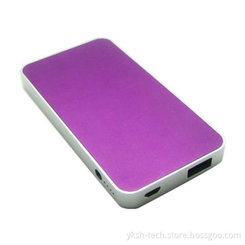 Power Bank, Suitable for iPhone 4, 4,600mAh, Comes in Purple